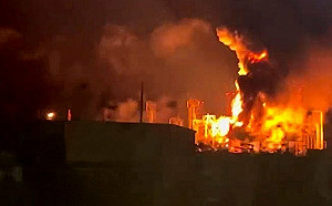 (影) 36天內俄10座煉油廠遭襲! 至少2地同時挨轟 俄南最大油廠停擺