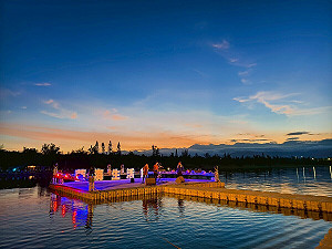 「藍海生活節」9/26點亮台東活水湖！水火舞光影秀、藝人表演連嗨11天