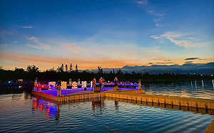 「藍海生活節」9/26點亮台東活水湖！水火舞光影秀、藝人表演連嗨11天