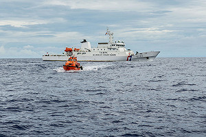 「巡護七號」航程逾8千浬　完成公海漁業巡護返台