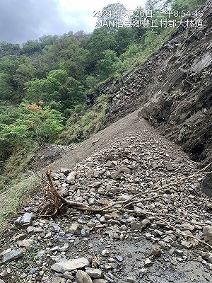 地震＋颱風影響中斷！南投百岳「郡大山」郡大林道明年6月完工