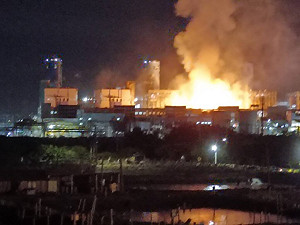 興達發電廠火警　高市消防局：無人員受傷