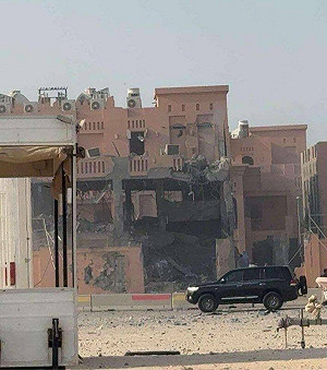 (影) 誰在說謊? 以「火焰之巔」襲多哈 美稱事前通知 卡達駁：被打10分鐘才收到