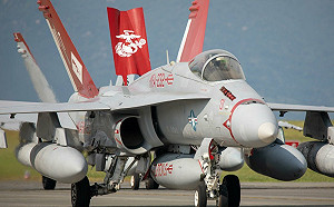 「紅魔鬼」取代「黑羊」  美陸戰隊VMFA-232戰鬥攻擊中隊輪替進駐日本岩國