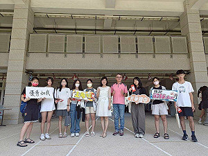 高市光華國中「公車亭設計徵件」 首獎〈校園星途〉將成街頭亮點