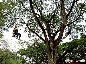 中秋不只有烤肉   虎頭埤中秋連假推出「水陸空」全攻略
