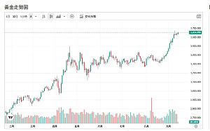黃金衝高！央行持續買盤、ETF湧入、4000美元不再遙遠？