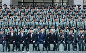 出席三軍士官開學典禮 賴清德：和平不可能靠讓渡主權、一紙協議獲得