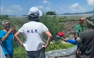 盜採砂石釀美濃巨大坑洞 柯志恩質疑市府未向中央呈報 