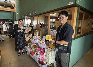 在東京首都圈遇見嘉義　農產品賣進千葉館山道之驛