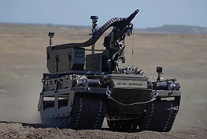 (影)俄羅斯軍方部署「Courier」機器人槍手支援突擊部隊