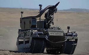（影）俄羅斯軍方部署「Courier」機器人槍手支援突擊部隊