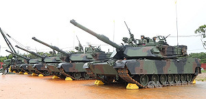 國防展18日登場 M1A2T、海馬士與105戰砲樣車亮相