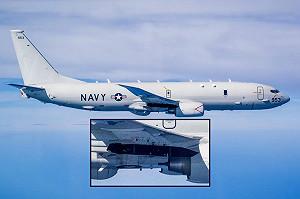 美國海軍首度公開P-8A搭載LRASM導彈飛行照