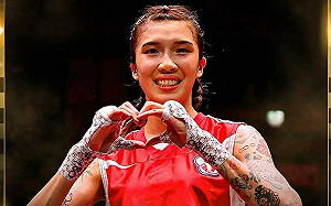 (影)太狂啦！黃筱雯 4：1 宰美國好手 奪世錦賽金牌