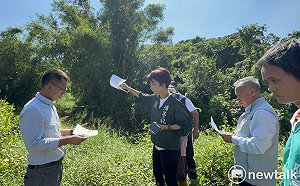 台南官田湖山排水發生土堤崩塌  陳亭妃：必須優先修復