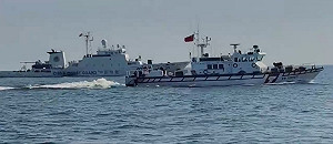 「常態化」侵擾?!中國海警再侵金門水域  海巡4艇「一對一」近迫監控