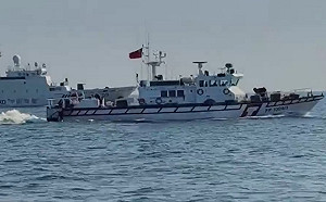 「常態化」侵擾？！中國海警再侵金門水域  海巡4艇「一對一」近迫監控