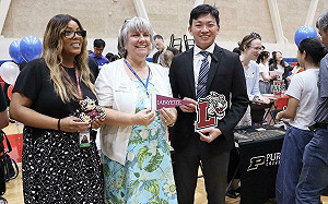 逾60所國際名校齊聚高雄    300多位學子到場規劃留學藍圖