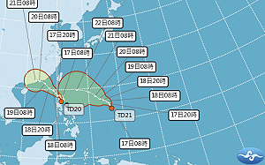 雙颱將一起生成!準颱風「米塔、樺加沙」挾大雨進逼  影響範圍一圖看