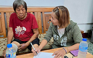 美濃阿婆摔傷引關注   邱議瑩關懷協助度過難關