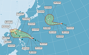 一天內3颱風誕生!樺加沙可能成中颱 最快週日發海警、不排除陸警