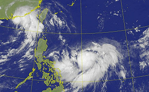 3颱同日生成！天氣風險提醒：樺加沙颱風強度高且風場大