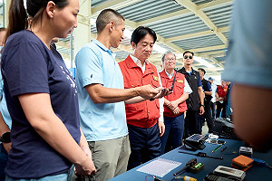 總統肯定公民力量扮國家韌性關鍵角色 「壯闊台灣」以科技強化社區防災能力