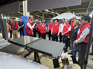 強化災害應變通訊能力  總統視察數發部低軌衛星與5G O-RAN設備