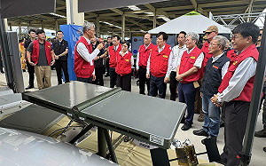 強化災害應變通訊能力  總統視察數發部低軌衛星與5G O-RAN設備  