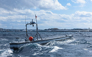 美國海軍陸戰隊ALPV無人水面艇首次穿越日本南西諸島運送貨物