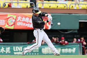 胡金龍引退賽助獅隊奪勝　澄清湖逾萬名球迷嗨