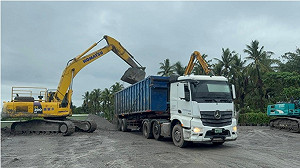 旗山大林段轉爐石回填案   陳其邁上任後清理進度超前