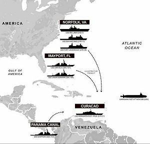 (影) 對委國美艦增至10艘! 各式戰機雲集波多黎各 馬杜洛嚇到突稱願和談