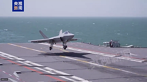 (影) 中航母再突破 ! 福建艦首次完成殲-15T、殲-35與空警-600全彈射起降