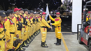 高市府全力馳援花蓮   特搜大隊即刻出發救災
