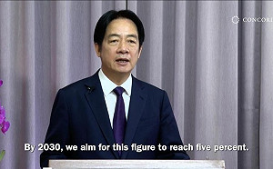 紐約英文錄影演說再提侵略必敗!賴清德重申提高台灣國防預算目標