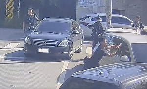 竹市街頭警連開10多槍　嫌犯拒捕衝撞逃逸