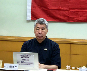 郝龍斌及羅智強花蓮勘災!張亞中酸:別站道德制高點、逃避辯論