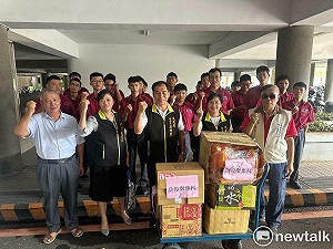 同島一命   南市緊急調派消防替代役20名協助花蓮光復鄉救災工作