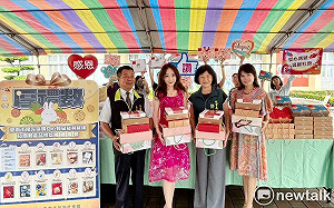 促銷身障團體秋節禮盒  三三讀書會長陳苡銜購贈風災居民