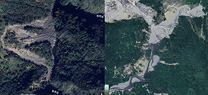 馬太鞍溪堰塞湖釀災！全台仍有2處在監測中、1處已消失 衛星照曝光