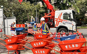 豐邑集團馳援花蓮災後復原　捐出清理工具火速抵光復鄉