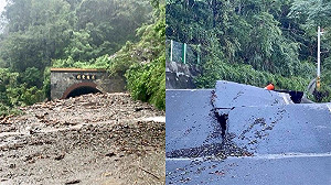 樺加沙重創花東！花蓮光復鄉、台東海端鄉霧鹿村及利稻村今停班課