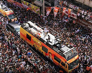 印度選舉造勢爆踩踏造成36死58傷 莫迪發聲哀悼