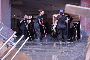 堰塞湖溢流釀災　花蓮縣府說明物資及志工協調情形