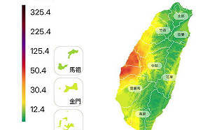 上午雲彰空品圖明顯「紅一塊」！網嘆：冬天還沒來 空污已到 