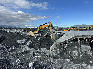 花蓮光復砂石場民眾失聯案   高市消防局全力協同搜救  