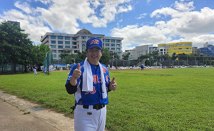 高市議員參選人薛兆基推體育政見　籲北高雄至少增設四座壘球場 