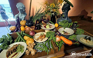 （影）黑白大廚林熙元跨界打造味覺詩篇 TWICE 子瑜同款素食生魚片驚豔登場 